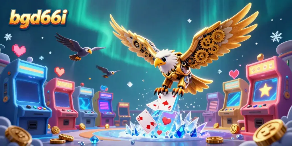 Experience the thrilling ambiance of bgd66i's vibrant cockfighting arena, showcasing high-energy gameplay.