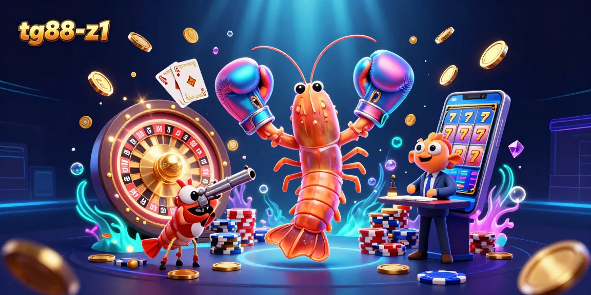 Experience excitement with tg88-z1 as vibrant characters showcase thrilling slot gameplay in a dazzling casino scene.