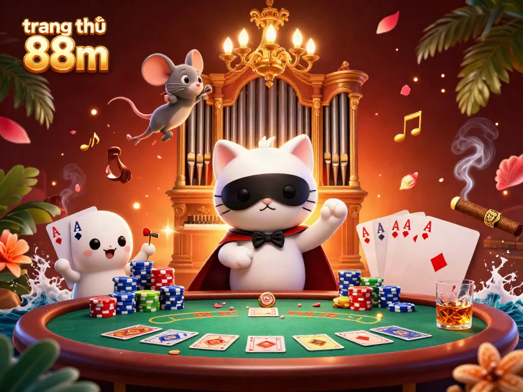 Experience vibrant gambling action with the scene-infused trang chủ 88m, showcasing engaging characters and elements.