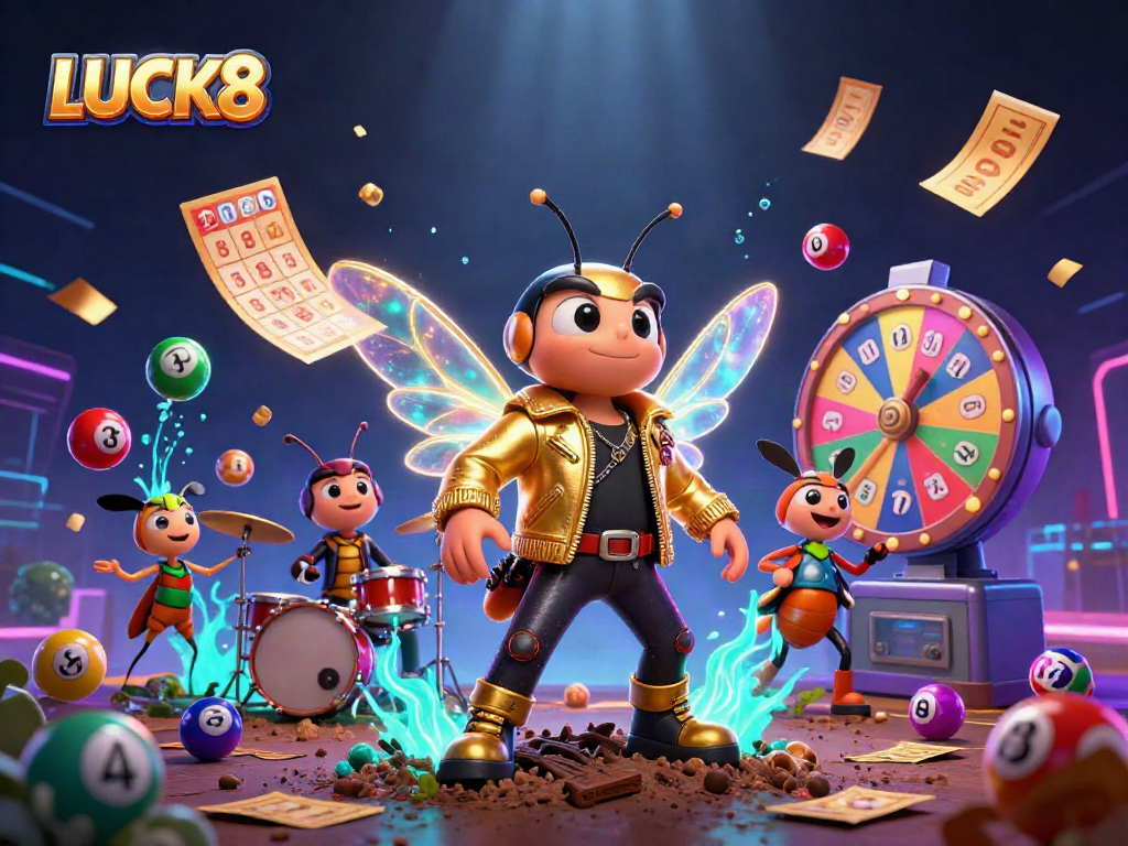 LUCK8 hòa nhạc sôi động với bướm voi và nhạc cụ mang đến cơ hội trúng thưởng lớn