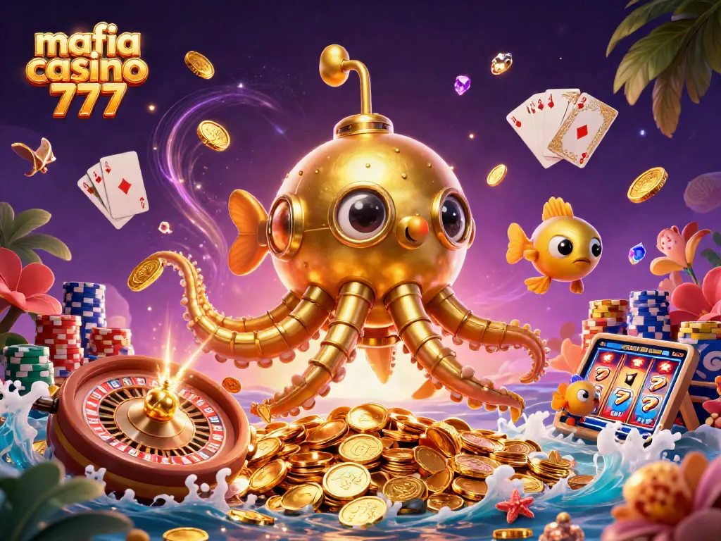 Experience excitement at mafia casino 777 with vibrant, engaging gambling illustrations.