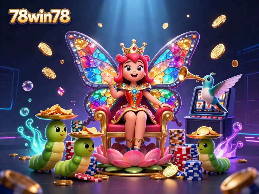 Experience the vibrant world of 78win78 casino with dynamic 3D characters and gaming action!